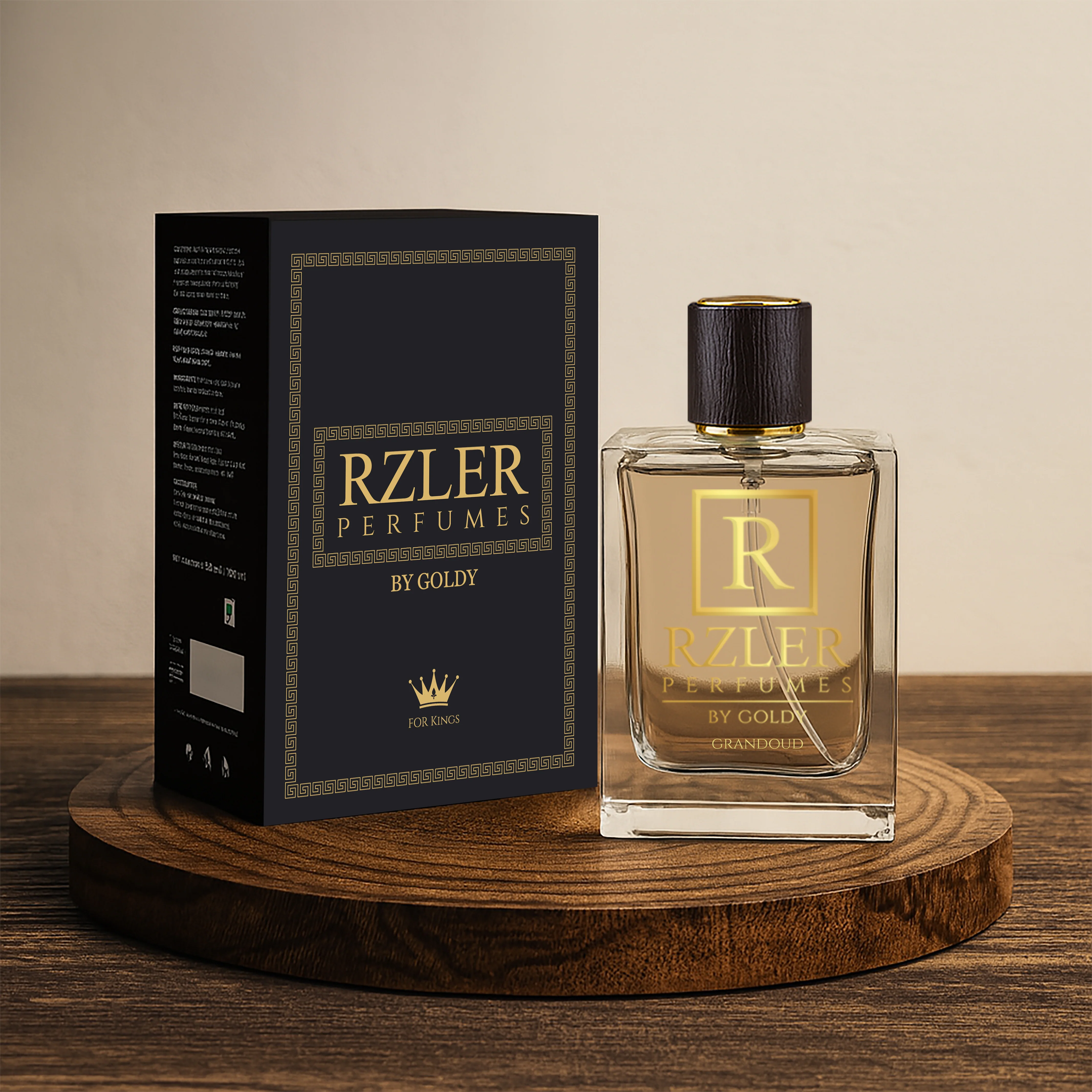 - RZLER Grandoud Oud Wood Perfume for Men– 50 ml | Luxurious Oud & Rich Woods - Image 4