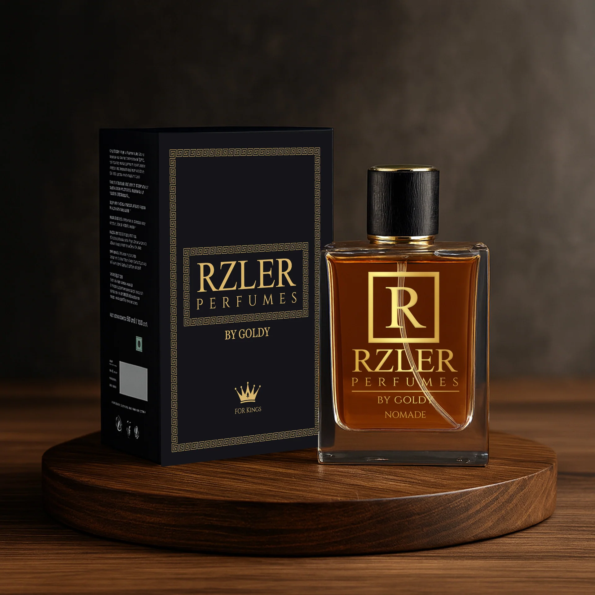 RZLER Nomade Perfume – 50 ml | Smoky Oud & Warm Woods | Best Woody Perfume for Men - Image 3